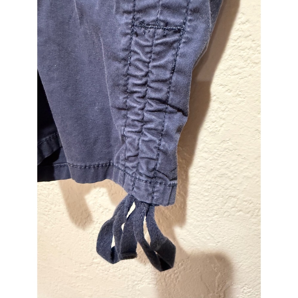 Sonoma Goods for Life Womens Navy Blue Mid Rise Cargo Capri Pants Size 16 - Picture 4 of 9